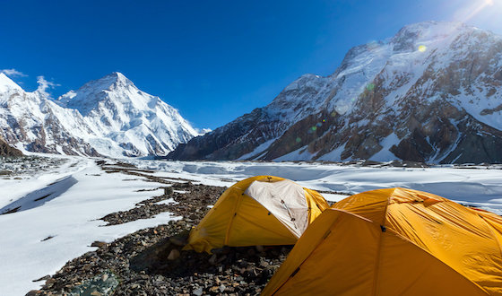 goosebumpmoment about hiking on the k2 base camp