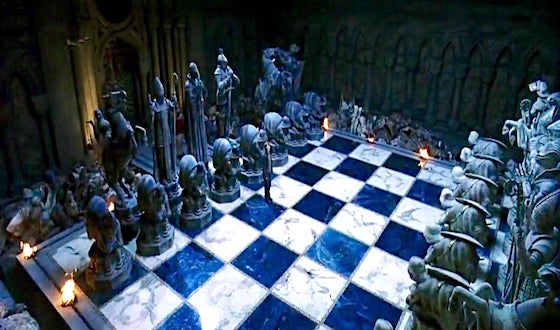 goosebumpmoment about wizard’s chess in the harry potter movie