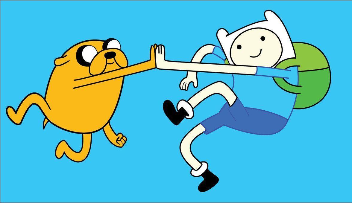 goosebumpmoment about seeing finn and jake from “adventure time” again